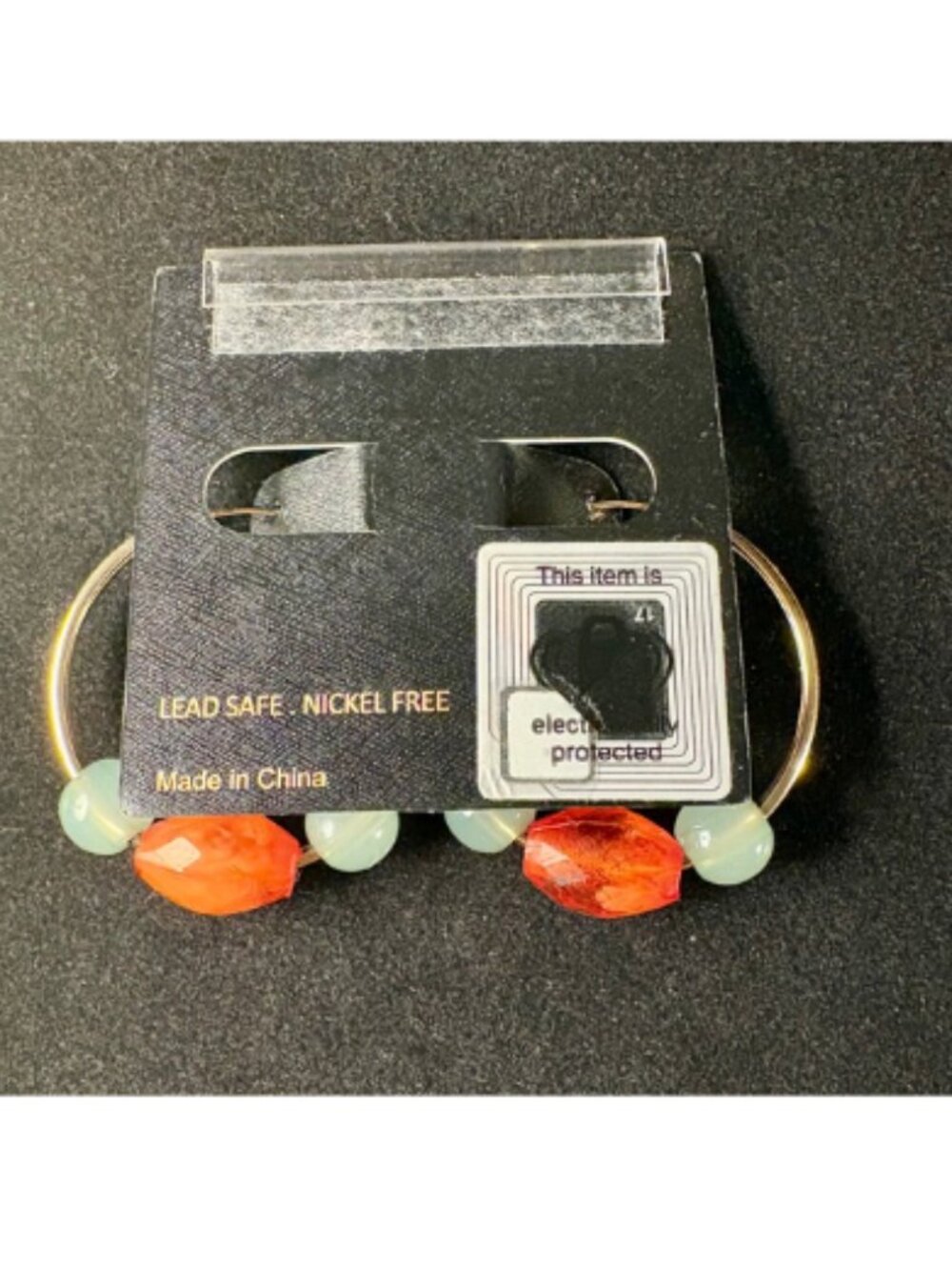 House of Harlow 1960 Brass Gold Earrings - Picture 3 of 3